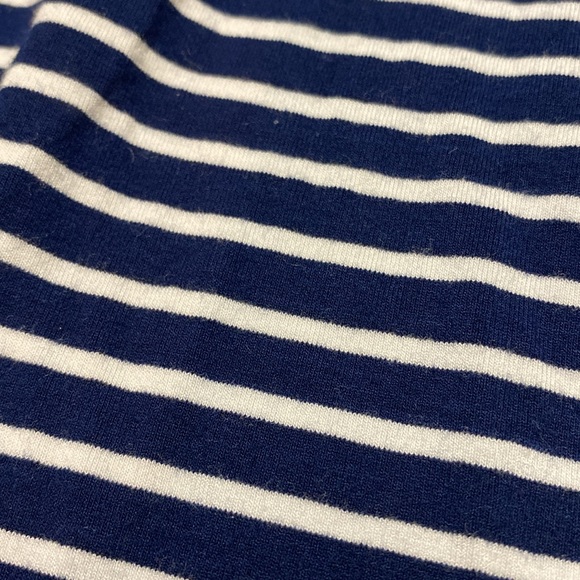 Liz Lange Maternity Skirt Midi/Maxi length Navy blue white stripe Size XS - Picture 5 of 8